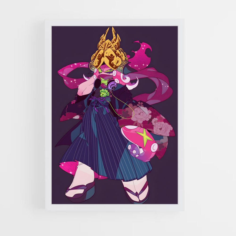 Poster La Danse des Félins – affiche Splatoon (vue 3)